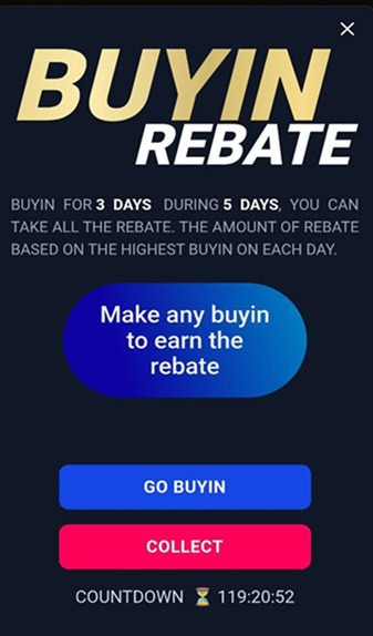 Gleaming Slots Rebate