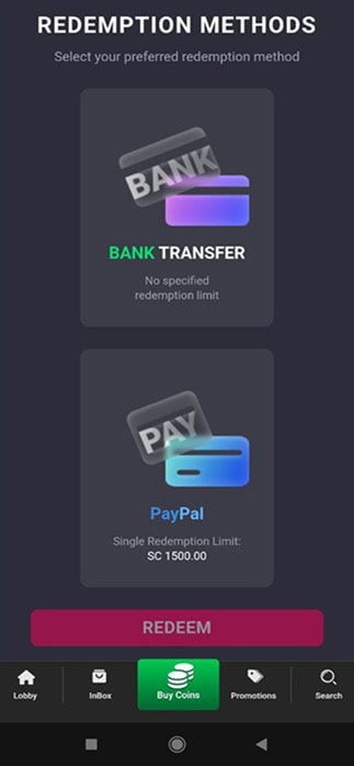 Gleaming Slots Redeem