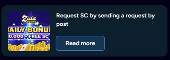 LuckXpress Mail-in Bonus