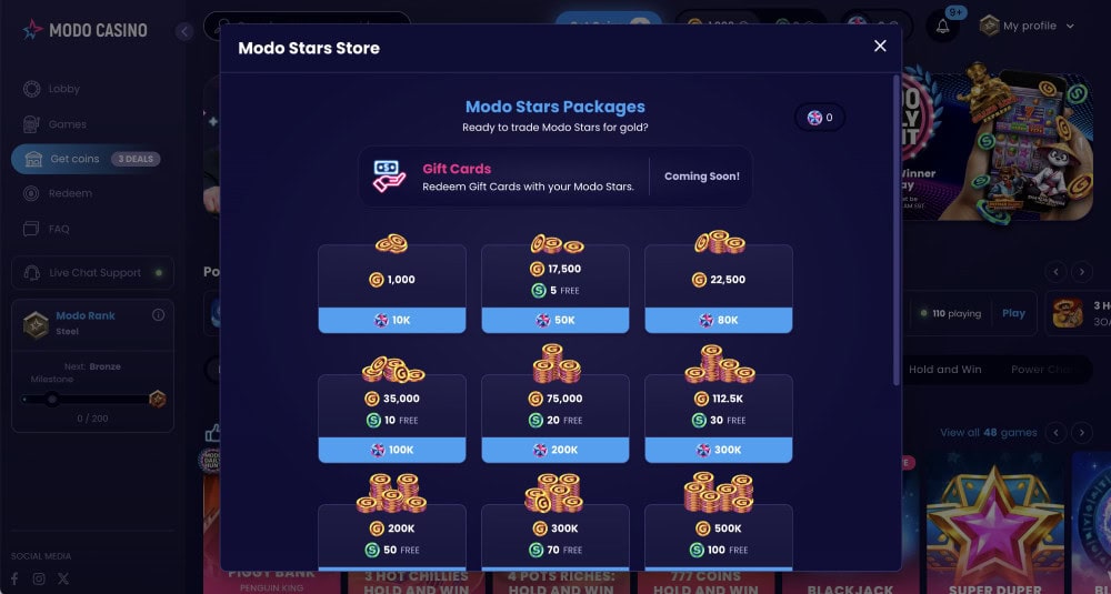 modo.us modo stars system