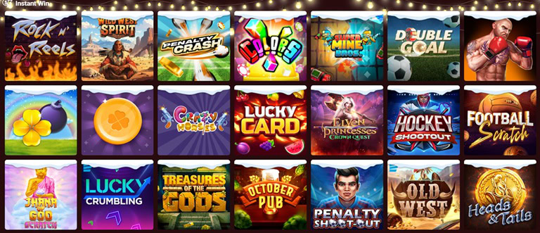 Moozi Instant Win Games