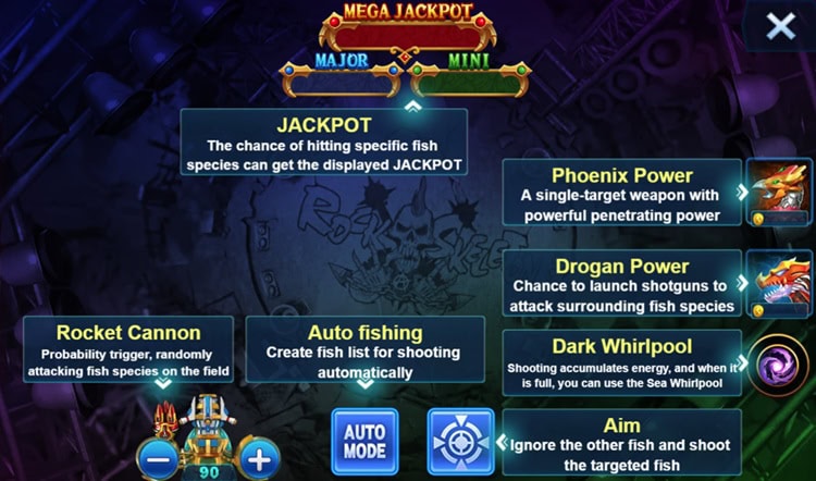 Ocean King Jackpot Info