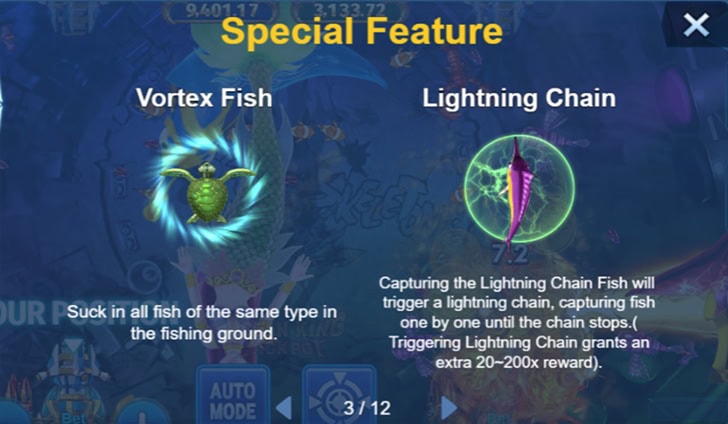 Ocean King Jackpot Special Feature