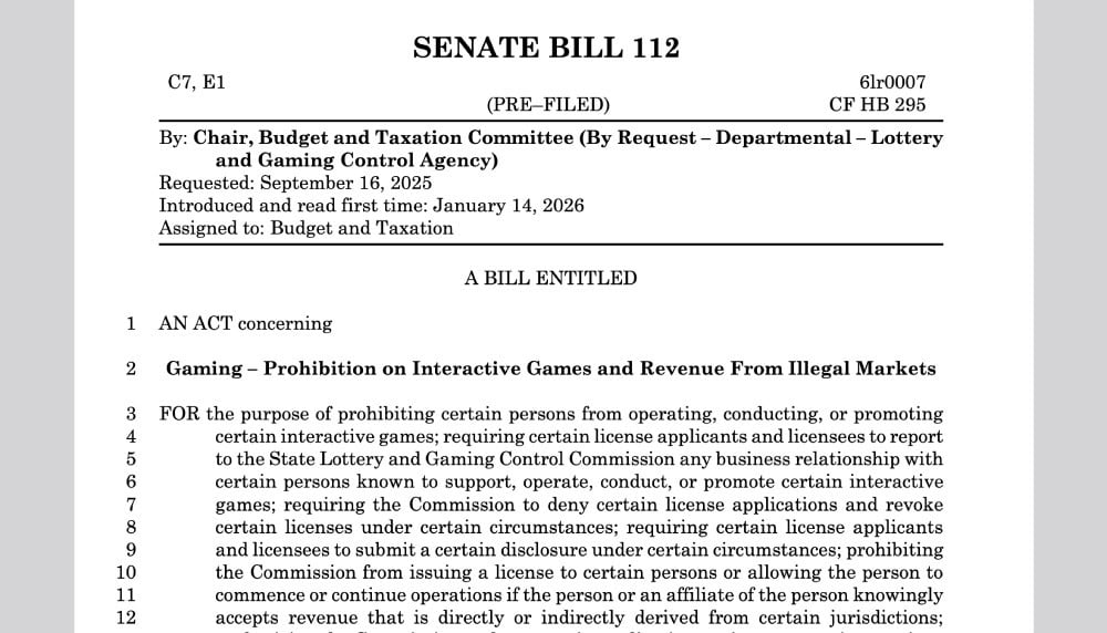 senate bill 112 maryland