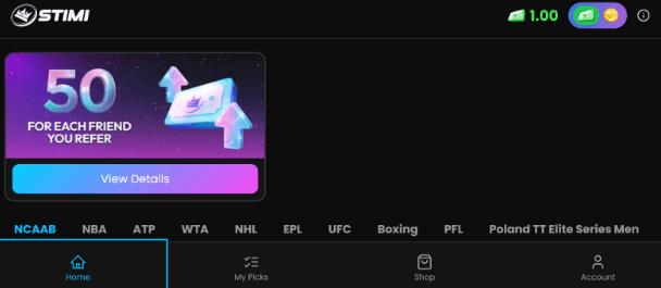 STIMI bonuses and promotions