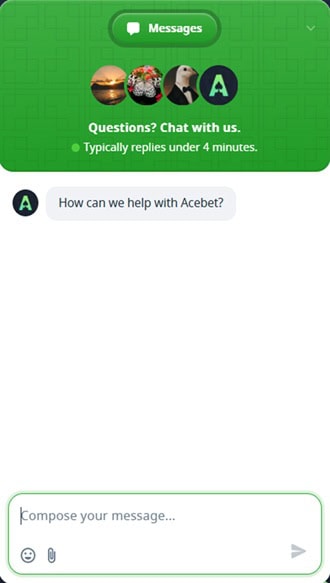 Acebet.cc Support