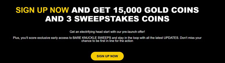 Bare Knuckle Sign Up Bonus
