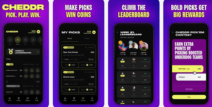Cheddr App UX