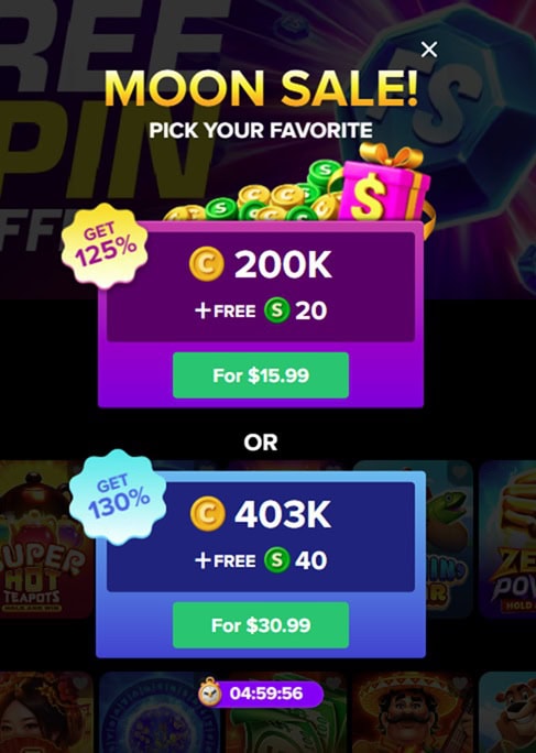 MoonPrize Deposit Bonus