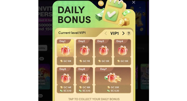 SlotPlay Daily Bonus