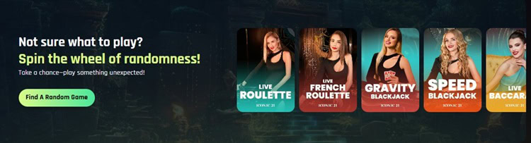 Spinzta Random Games