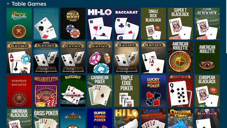 SweepBetz Table Games