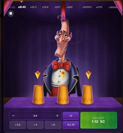 SweepStars Mini Game