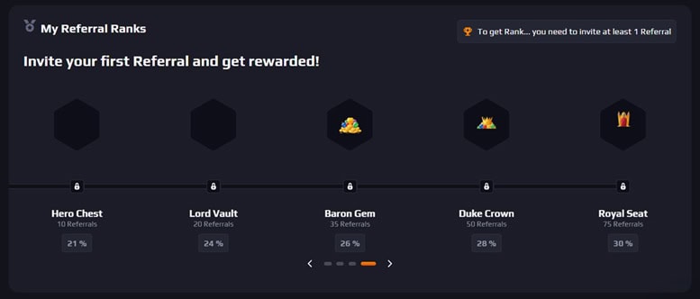 TitanTreasure Referral Bonus