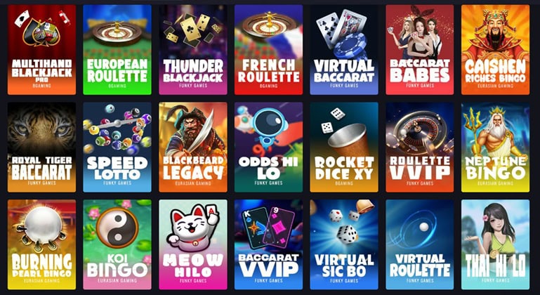 TitanTreasure Table Games