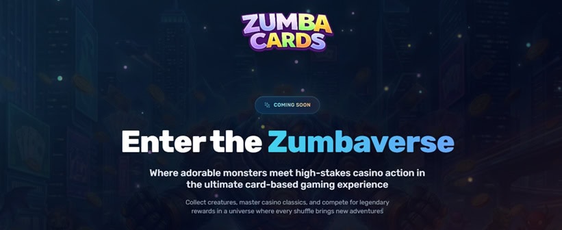 ZumbaCards Homepage Coming Soon