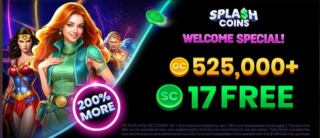 Splash Coins offer