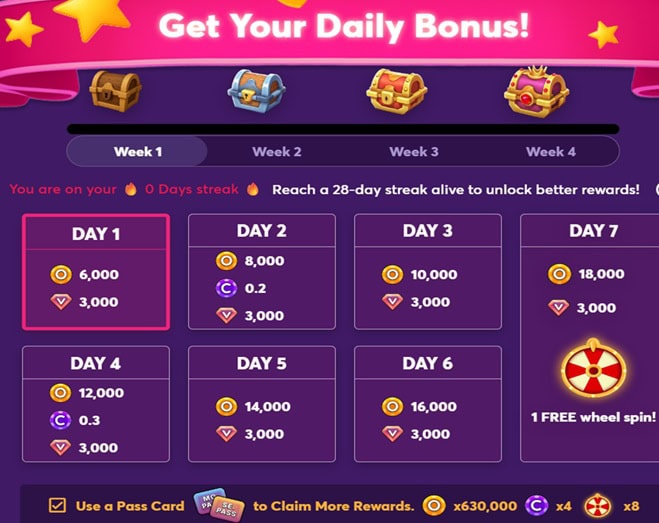 CapySpin Daily Bonus