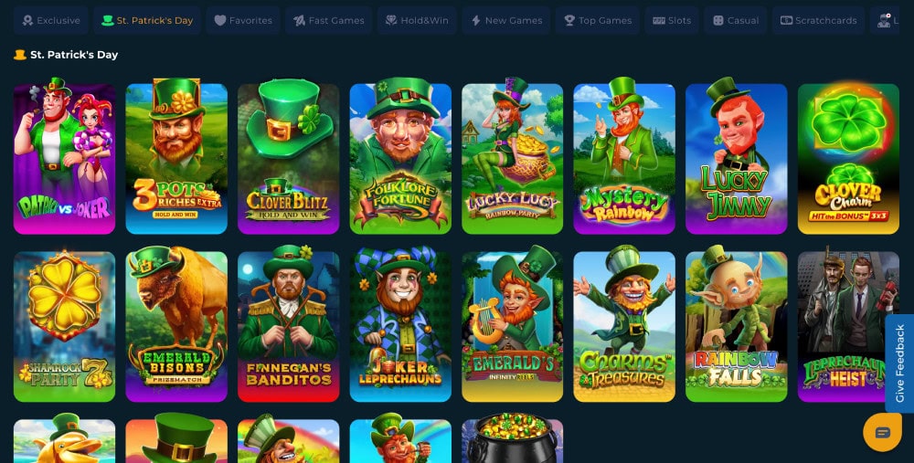 casino.click st patrick's day slots