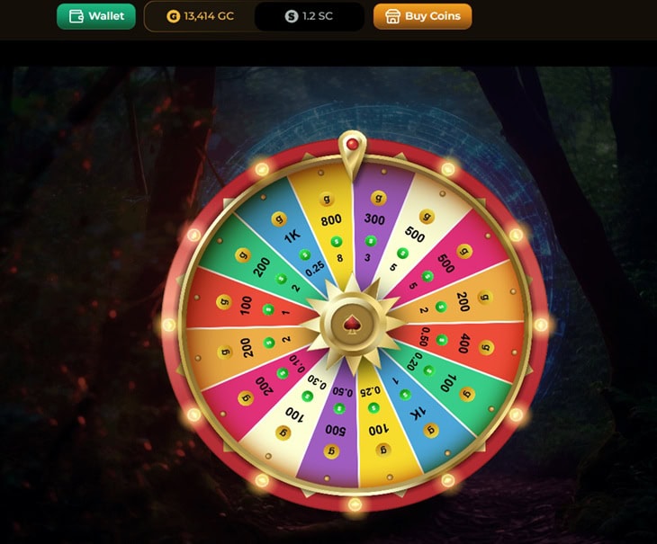 CoinFrenzy Wheel Bonus