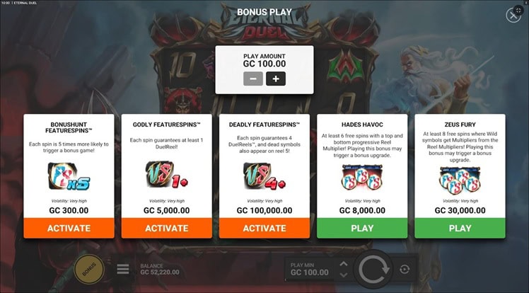 Eternal Duel Bonus Buy