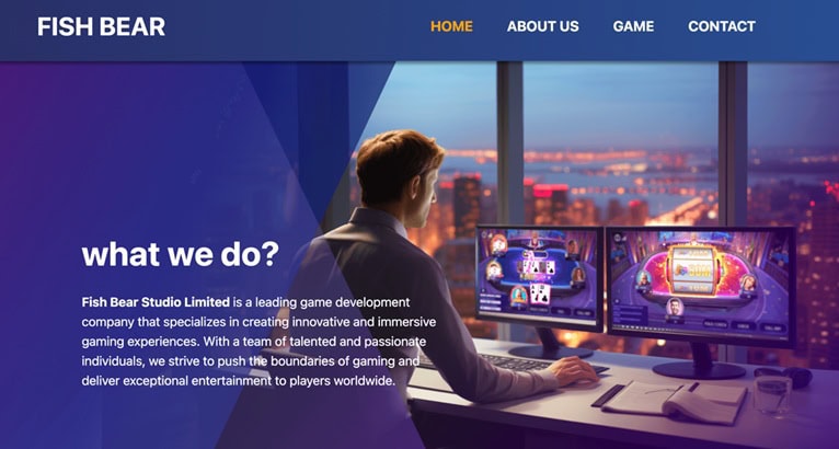 Fish Bear Studio Homepage