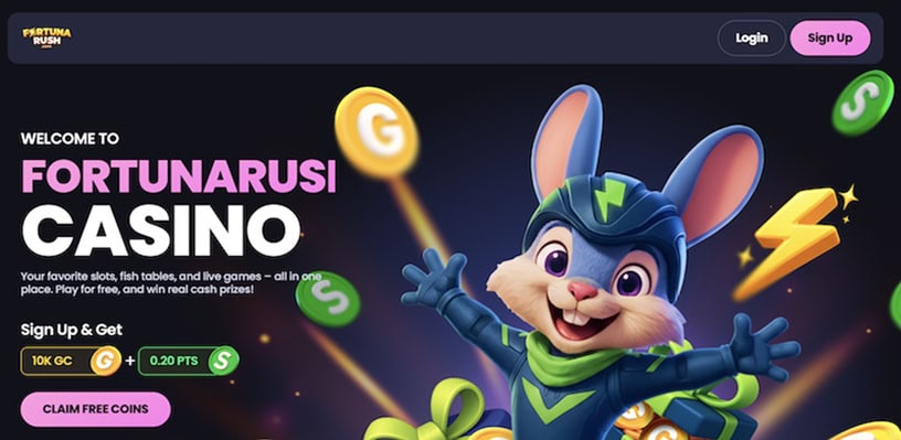 FortunaRush Homepage