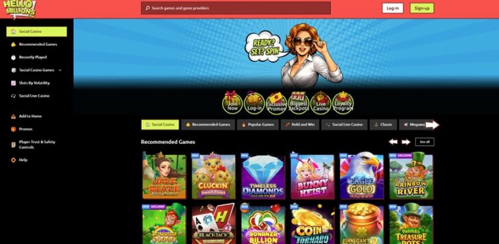 Hello Millions no deposit bonus codes