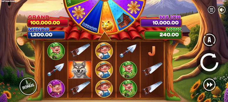 Huff House Bonanza Game