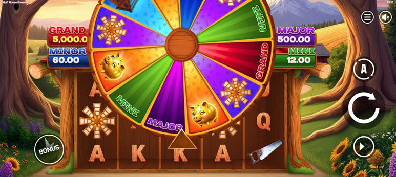 Huff House Bonanza Wheel