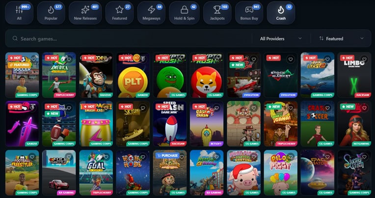 KingPrize Crash Games