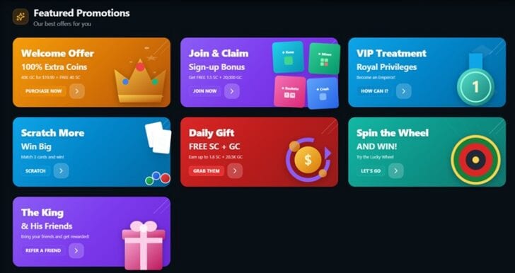 KingPrize Promos