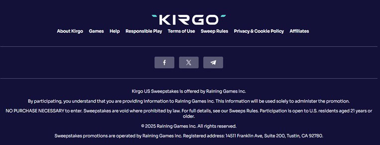 Kirgo.us Footer