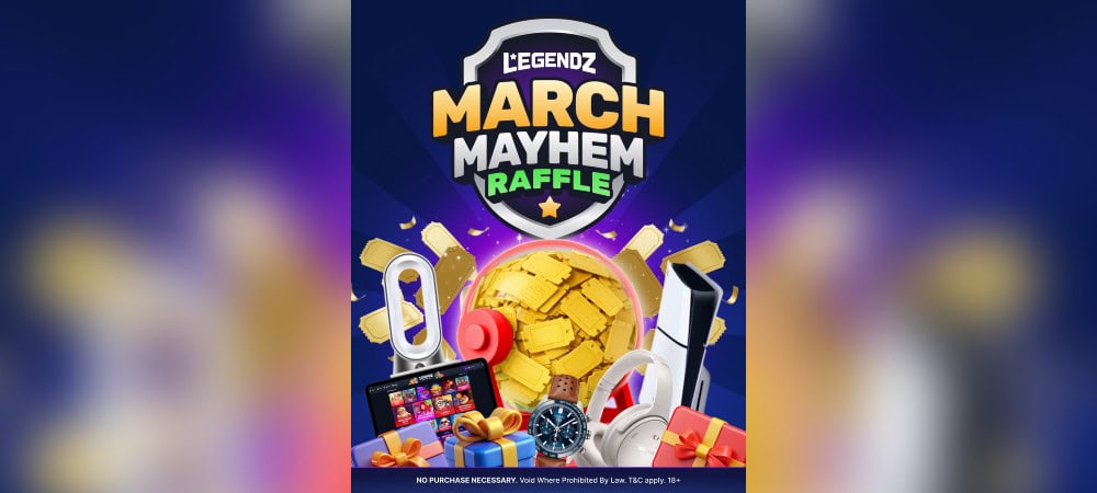 legendz march mayhem raffle