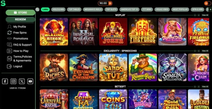 LoneStar no deposit SC offer