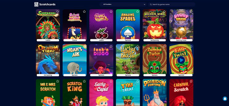 Lott-O-Fun Scratchcards