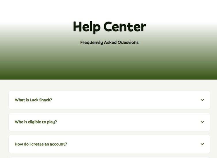 LuckShack FAQs