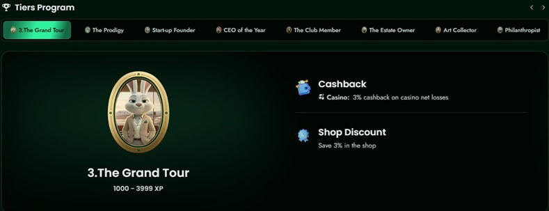 Lucky Bunny VIP Bonus