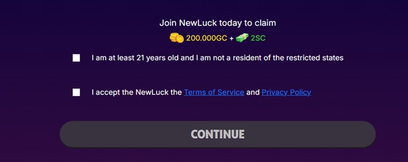 NewLuck Bonus