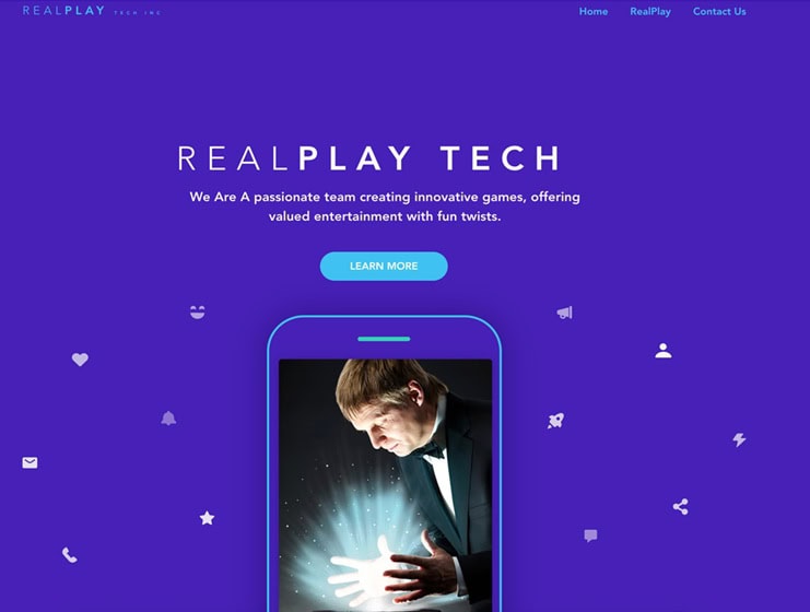 RealPlay Tech Homepage