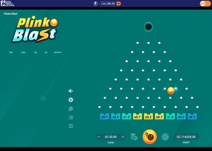 RealPrize Plinko Blast