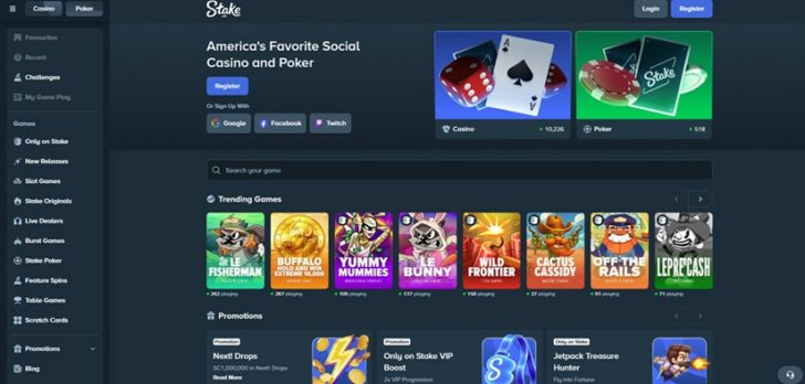 Stake.us free SC sign up bonus