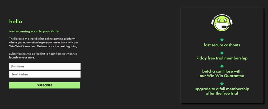 Thrillaroo Newsletter