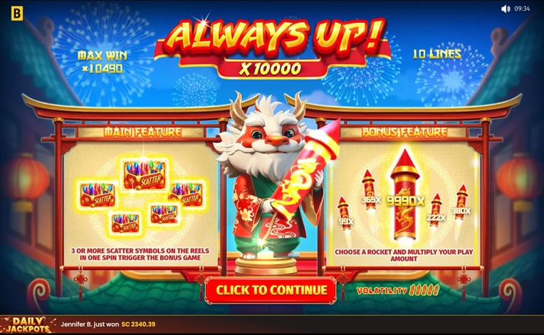 Always Up! x10000 Game