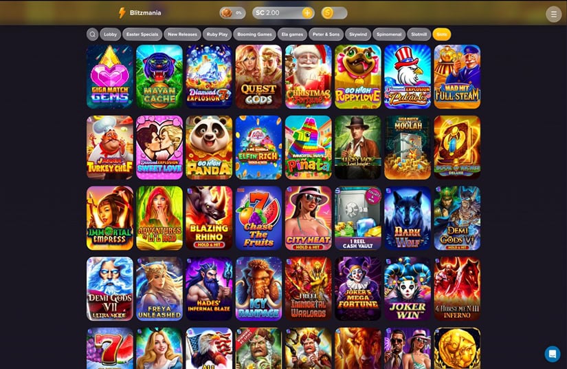 Blitzmania Games