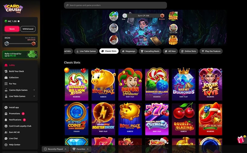 Card Crush Games