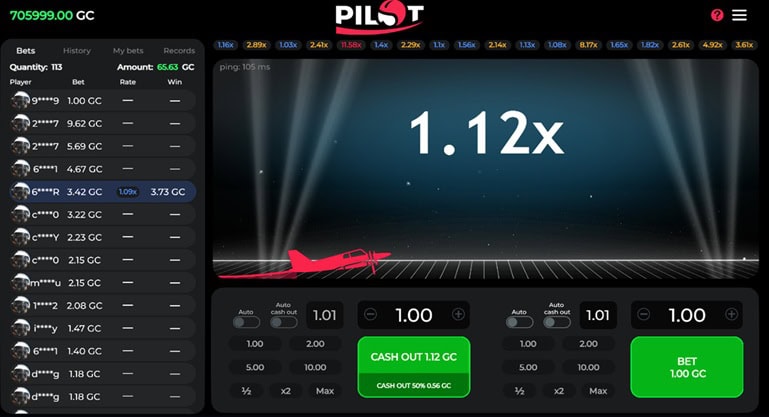 CrazyCoins Instant Game