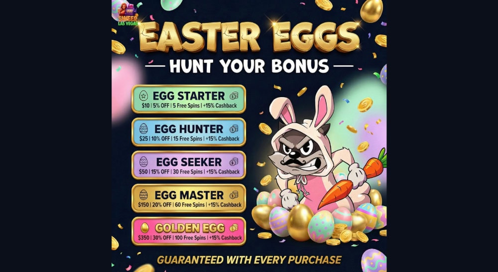 easter eggs sweep las vegas