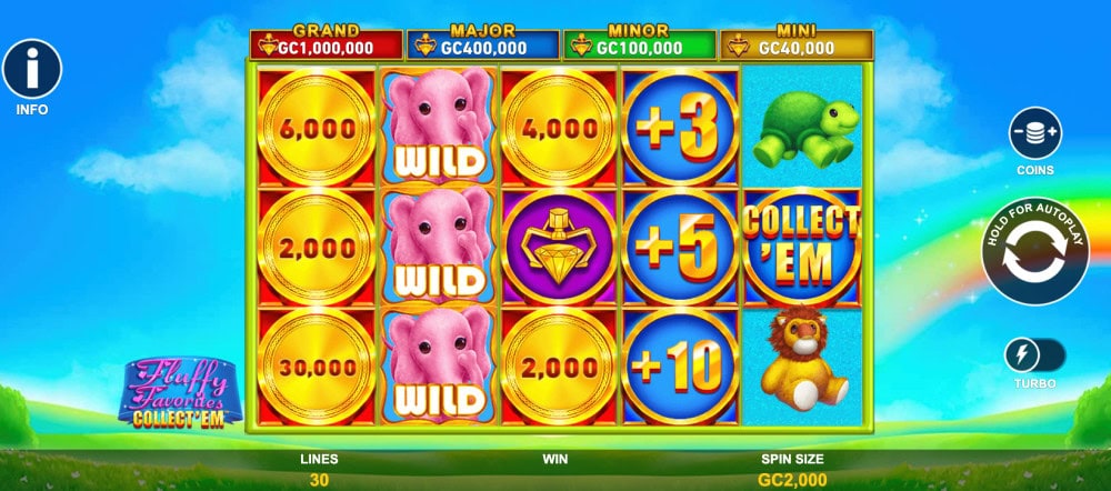 fluffy favorites collect em slot