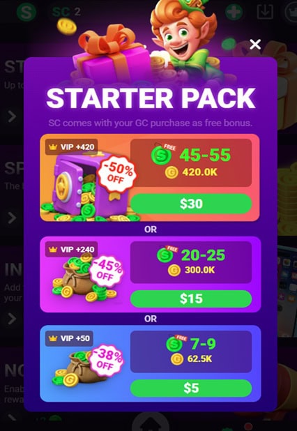 GoGoGold Packs